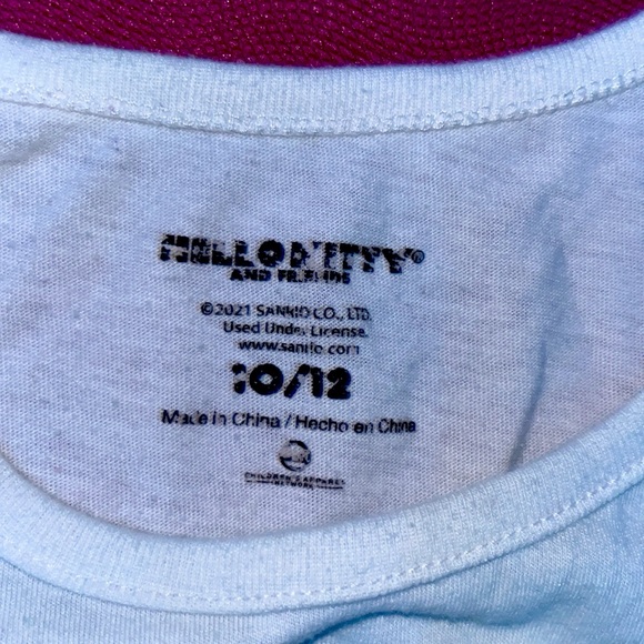 Hello kitty and friends shirt. Kids size 10/12 - Picture 4 of 4